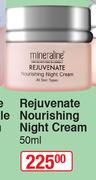Mineraline Rejuvenate Nourishing Night Cream-50ml
