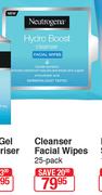 Neutrogena Cleanser facial Wipes-25 Pack