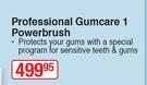 Oral B Professional Gumcare 1 Powerbrush