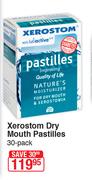 Xerostom Dry Mouth Pastilles-30 Pack