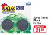 Jeyes Toilet Block-2 x 45g