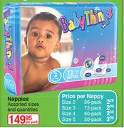 Baby Things Nappies-Per Pack