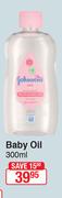 Johnson's Baby Oil-300ml