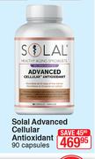 Solal Advanced Cellular Antioxidant 90 Capsules