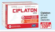 Ciplaton 60 Soft Gelatin Capsules