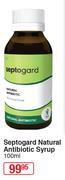 Septogard Natural Antibiotic Syrup-100ml