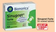 Sinupret Forte-50 Coated Tablets