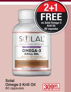 Solal Omega-3 Keill Oil 60 Capsules-Each