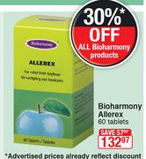 Bioharmony Allerex 60 Tablets