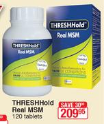 Threshhold Real MSM 120 Tablets