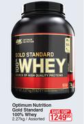 Optimum Nutrition Gold Standard 100% Whey Assorted-2.27Kg