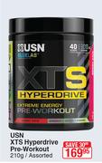 USN XTS Hyperdrive Pre Workout Assorted-210g