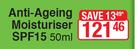 Nutri Men Anti-Ageing Moisturiser SPF15-50ml