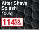 Nivea Men After Shave Splash-100ml Each
