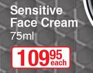 Nivea Men Sensitive Face Cream-75ml Each