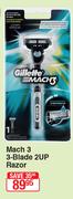 Mach 3 3-Blade 2UP Razors