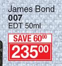 James Bond 007 EDT-50ml