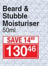 Nutrimen Beard & Stubble Moisturiser-50ml