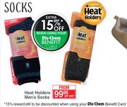 Heat Holders Men's Socks-Per Pair