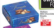 Walkers Milk Chocolate Brazils-100g