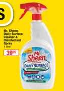 Mr.Sheen Daily Surface Cleaner & Disinfectant Spray-1Ltr
