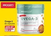 Biogen Ovega-3 60 Capsules