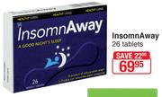InsomnAway 26 Tablets