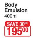 Bionike Proxera Body Emulsion-400ml