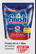 Finish All In 1 Max 56 Tablets Assorted