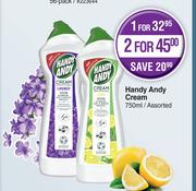 Handy Andy Cream Assorted-For 2 x 750ml