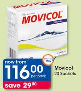 Movicol 20 Scahets-Per Pack