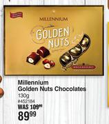 Millennium Golden Nuts Chocolates-130g