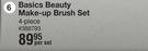Basics Beauty Make Up Brush Set (4 Piece)-Per Set