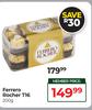 Ferrero Rocher T16-200g