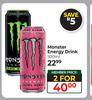 Monster Energy Drink-For 2 x 500ml