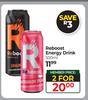 Reboost Energy Drink-For 2 x 500ml