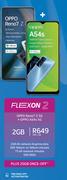 Oppo Reno 7 Z 5G + Oppo A54s 5G-On Flexon 2GB
