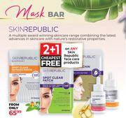 Skin Republic Face Care Products-Each