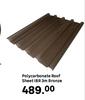 Ploycarbonate Roof Sheet IBR3m (Bronze)