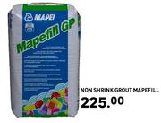Non Shrink Grout Mapefill