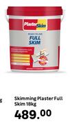 Skimming Plaster Full Skim-18kg