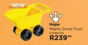 Hape Mighty Dump Truck E4098AP22