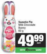Sweetie Pie Milk Chocolate Bunny-60g