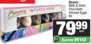 Beyers Milk & Dark Chocolate Infused Eggs-6s