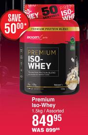 Whey Isolate - 1.5kg / Assorted