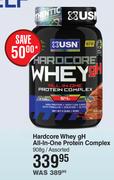 USN Hardcore Whey gH All In One Protein Complex Assorted-908g