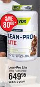 Evox Lean Pro Lite Assorted-1.9Kg 