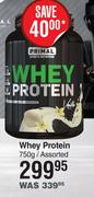 Primal Whey Protein Assorted-750g