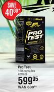 NPL Pro Test 150 Capsules