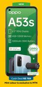 Oppo A53s LTE/HD Voice-On MTN Mega Talk XS Or MTN Mega Gigs XS 